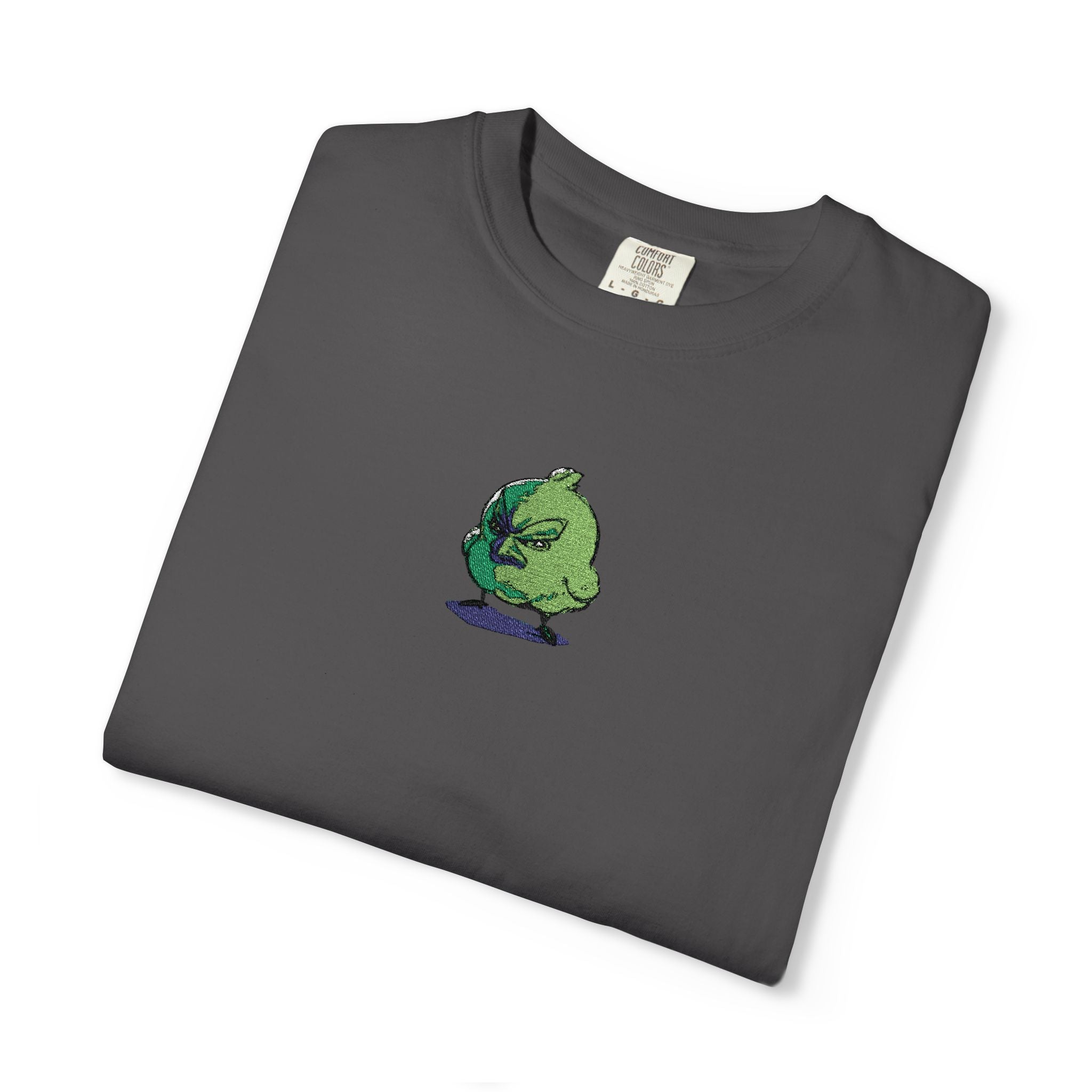 Embroidered Grumpy Bird Tee
