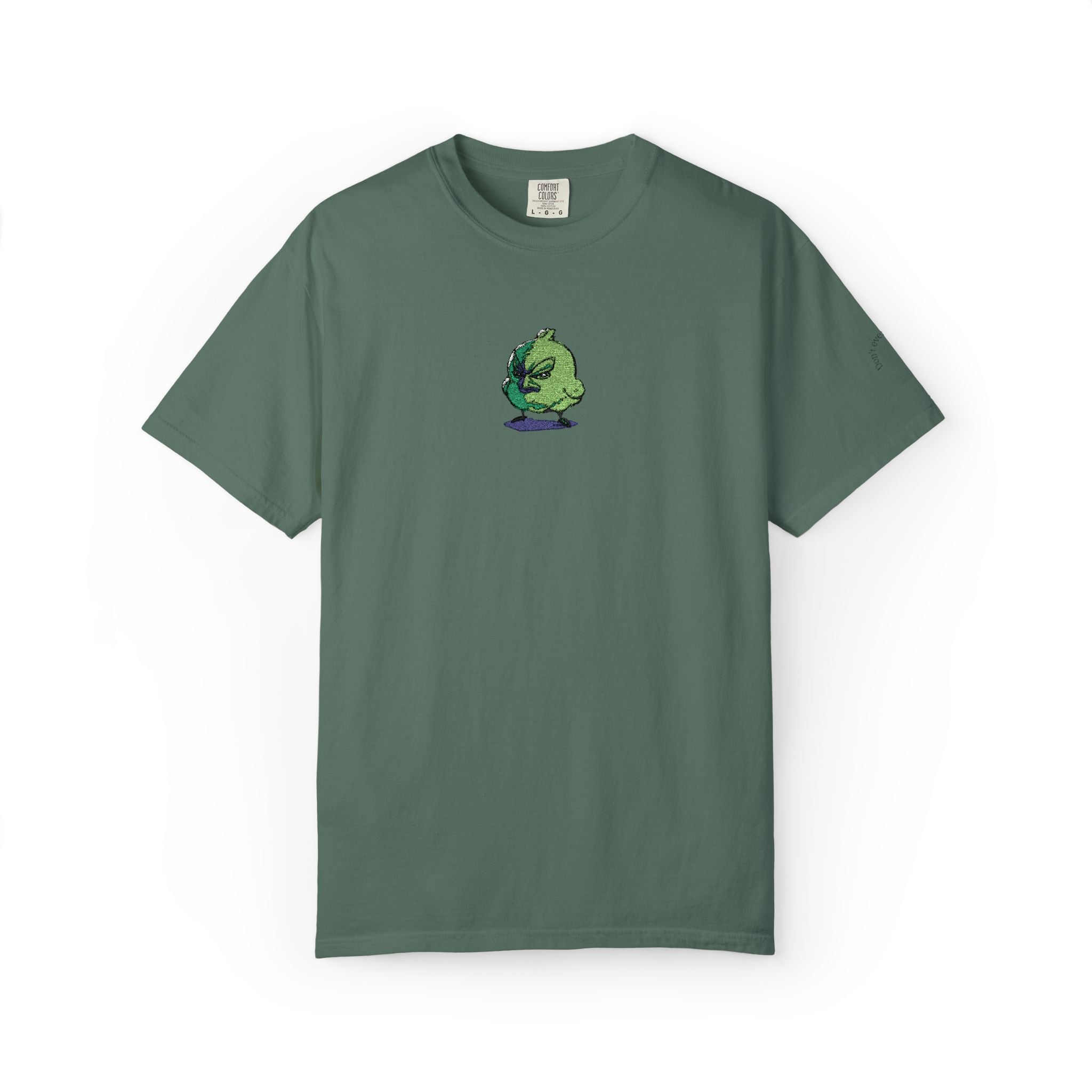 Embroidered Grumpy Bird Tee
