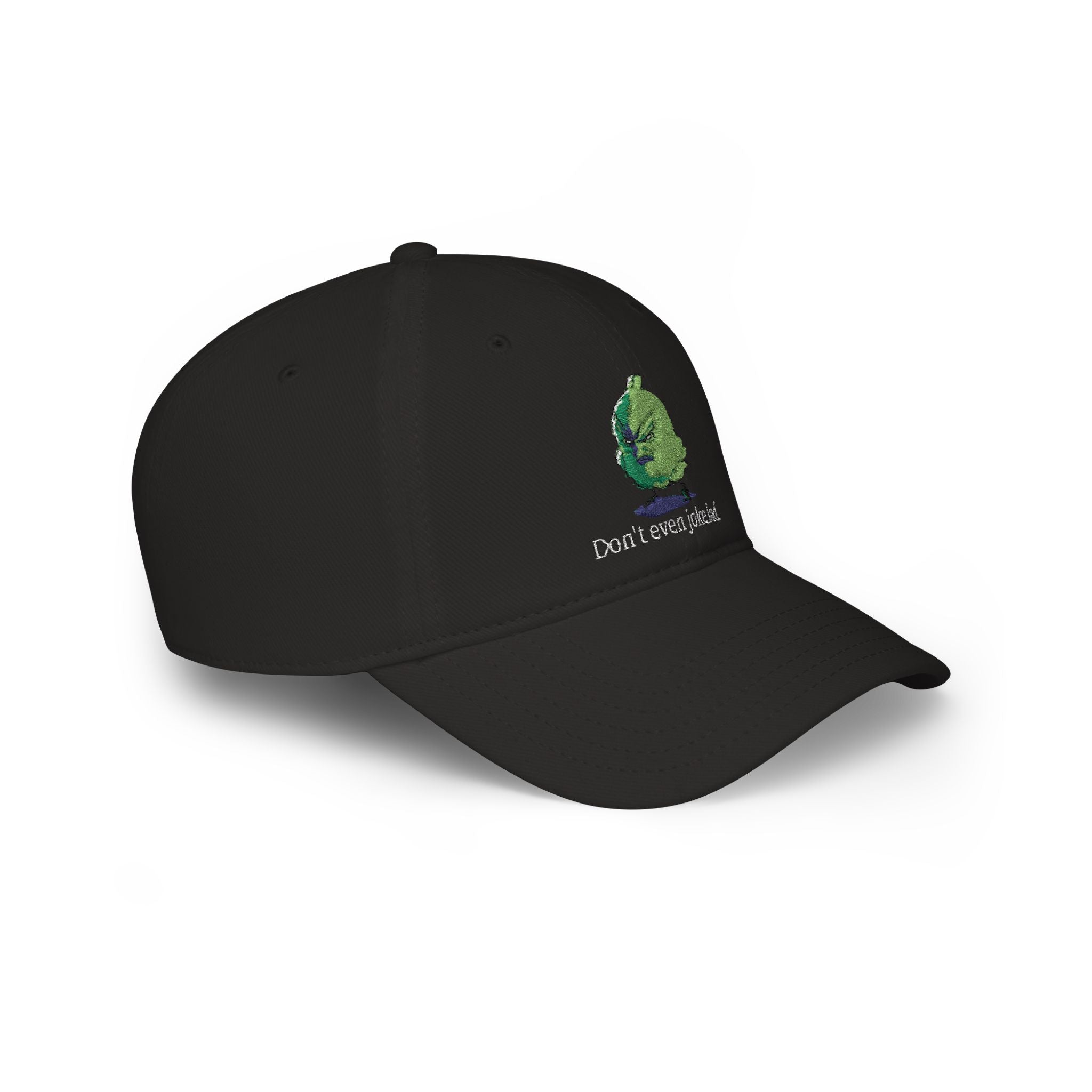 Embroidered Grumpy Bird Cap (Don't even joke lad)