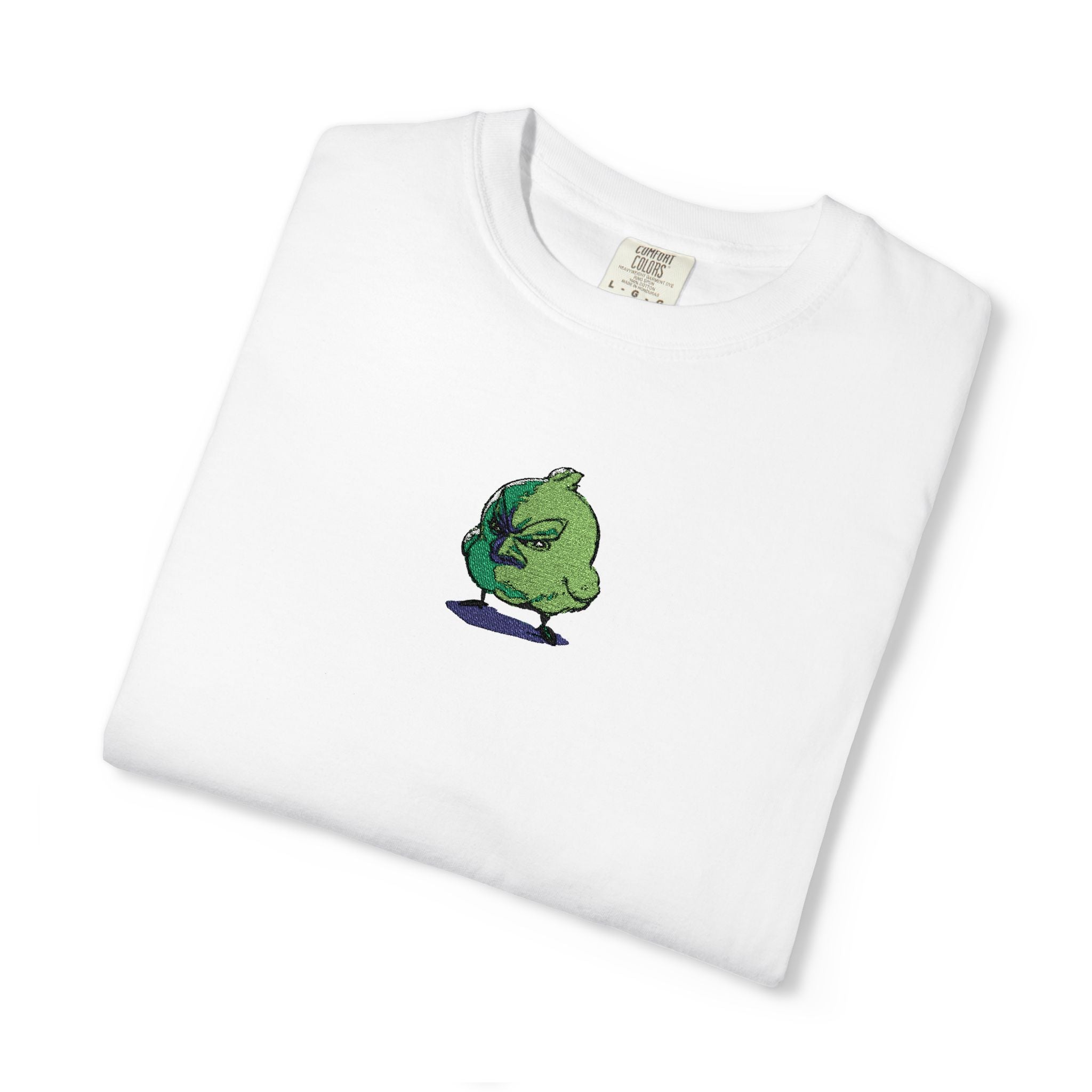 Embroidered Grumpy Bird Tee