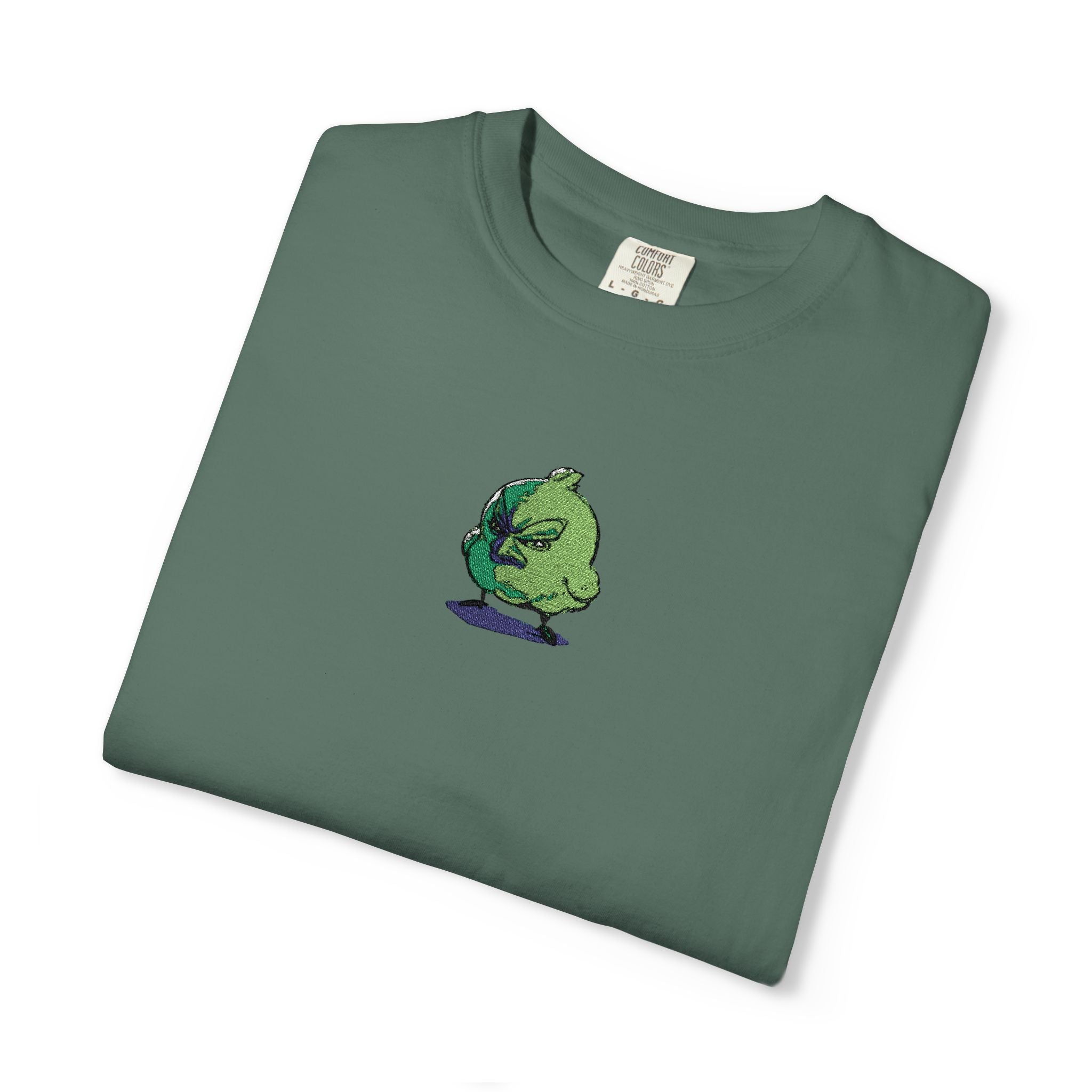 Embroidered Grumpy Bird Tee